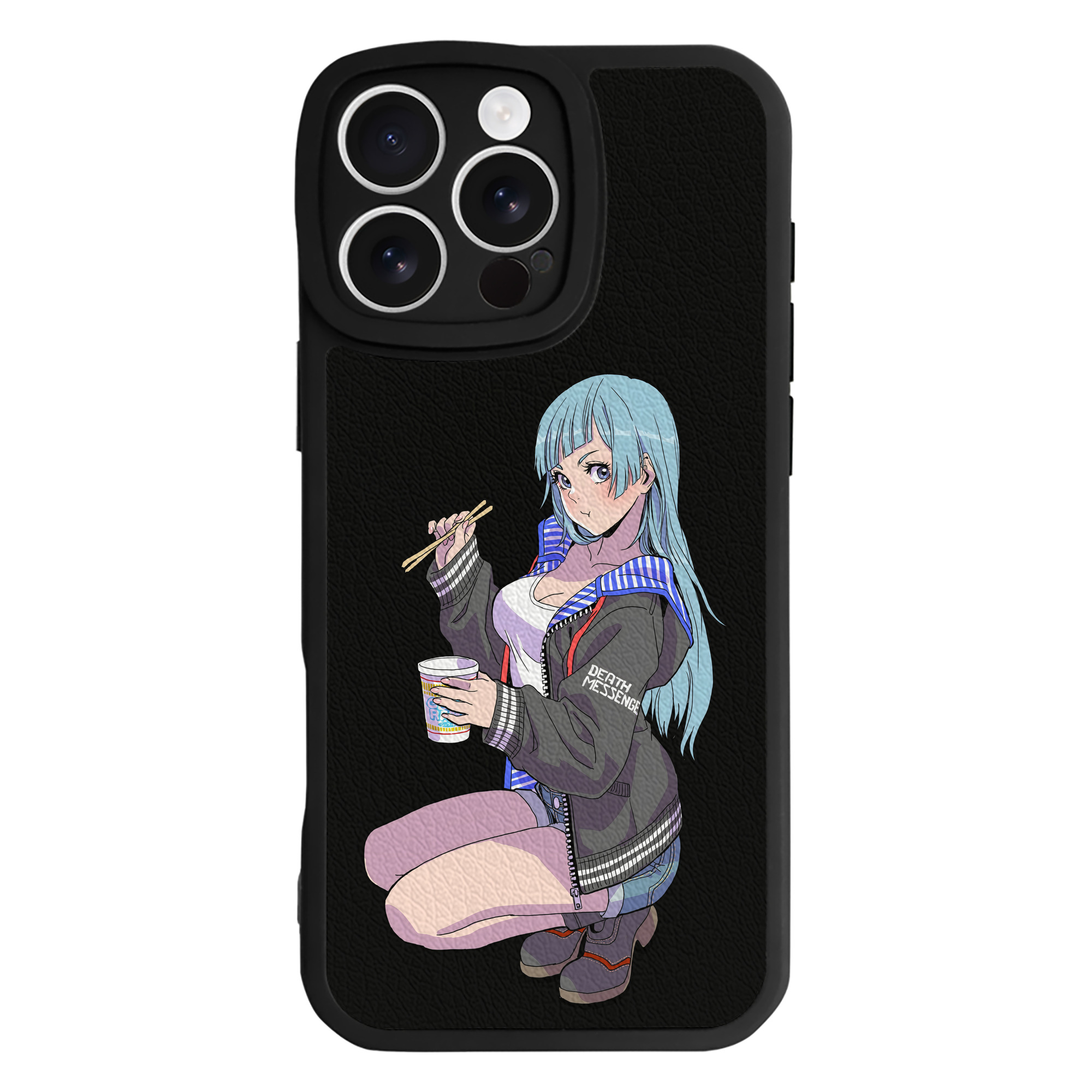 （画像用） 呪術廻戦 Jujutsu Kaisen 【iPhone 16シリーズ対応】シリコンスマホケース（レザー調） 材質：シリコン